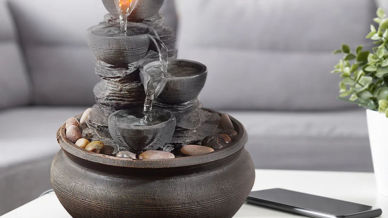 Best Tabletop Fountains for Home Offices