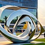 Steel Sculptures For Commercial And Public Spaces