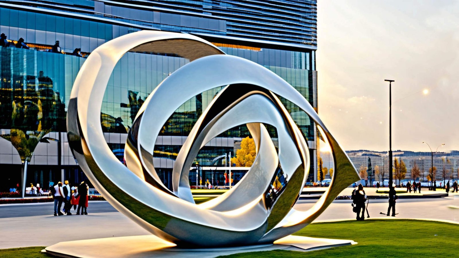 Steel Sculptures For Commercial And Public Spaces