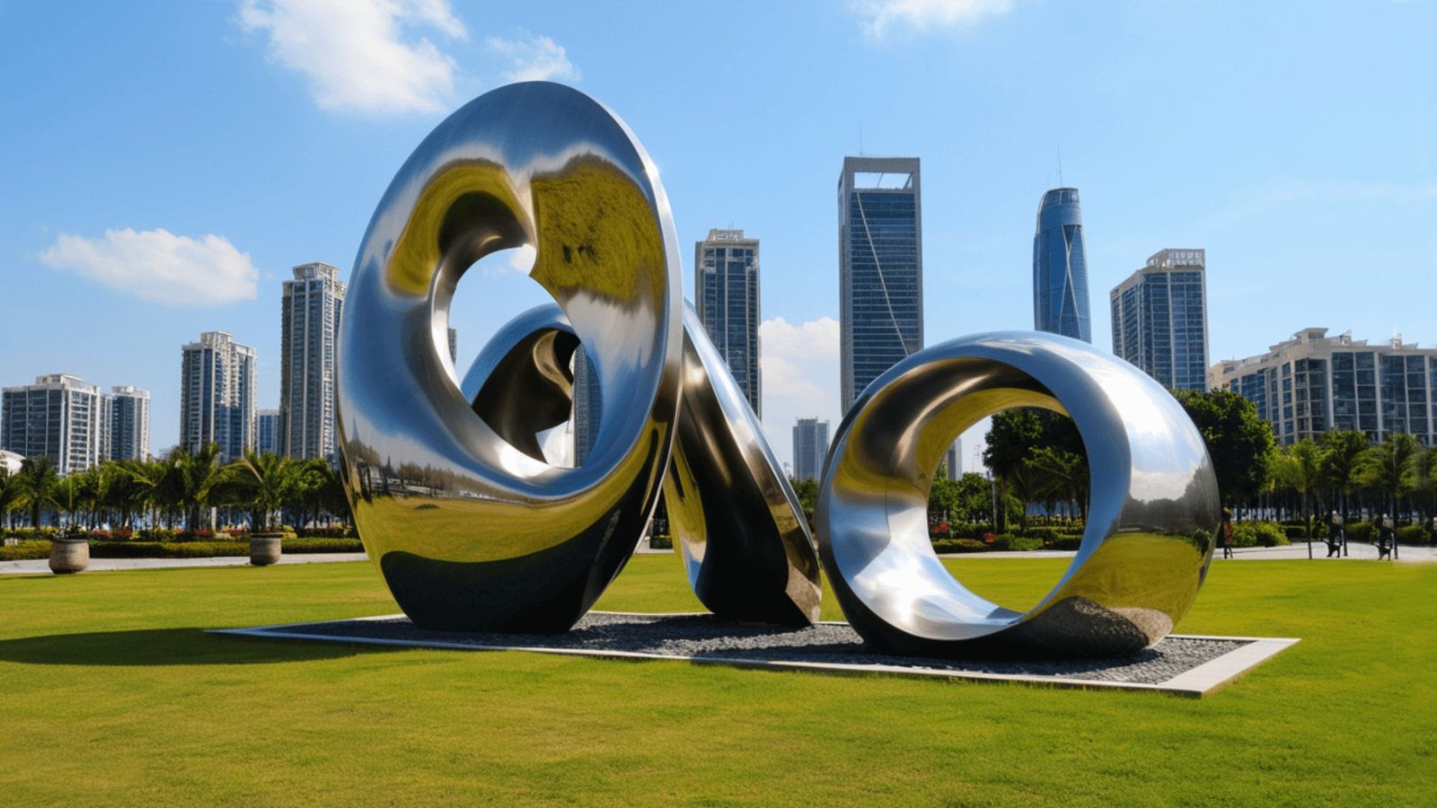 Steel Sculptures For Commercial And Public Spaces