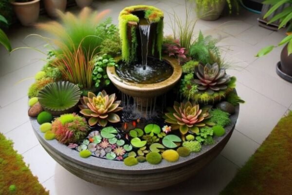 Sustainable Fountain Designs Using Recycled Water