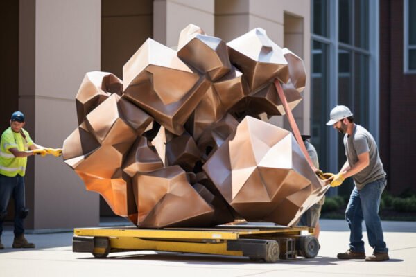 Transporting Heavy Statues Safely