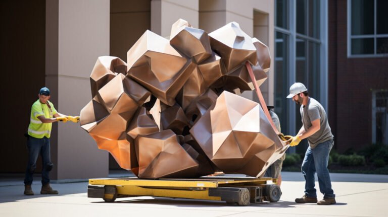 Transporting Heavy Statues Safely