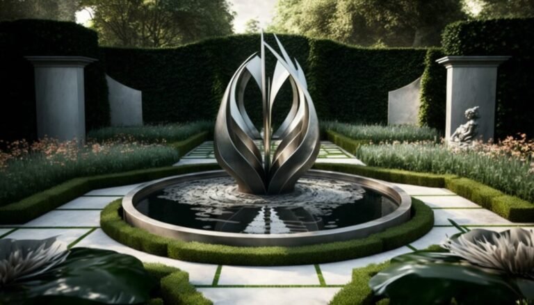Using Steel Art in Contemporary Landscaping